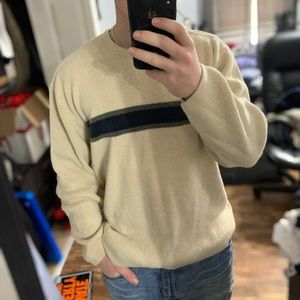 Beige Structure Sweater